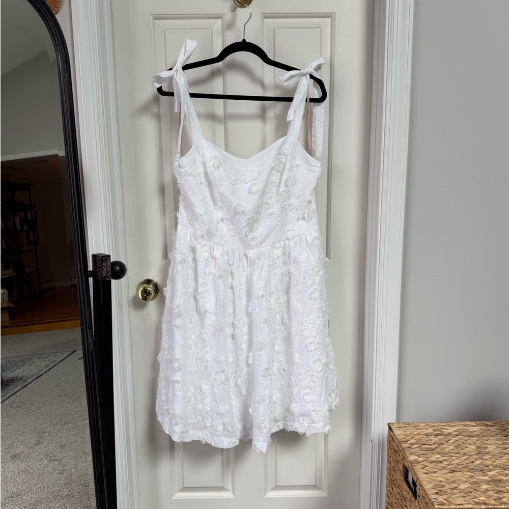 Gal Meets Glam x Anthropologie Trudy Dress with Bow Straps